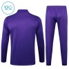 Real Madrid Trenings Collegegenser 2025-26 Kvart-Zip Lilla - Barn